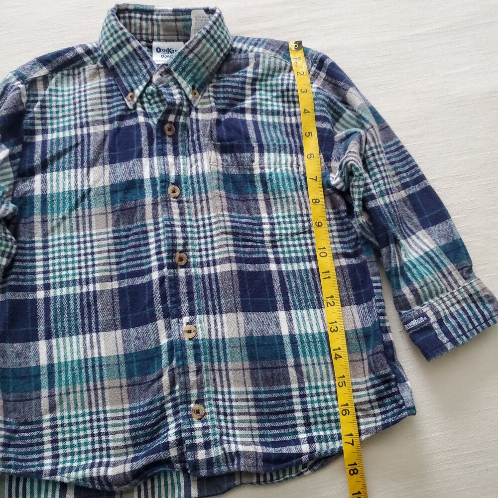 Vintage Oshkosh Oceanic Buttondown Shirt kids 6 - Picture 4 of 8